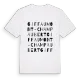 Giffaumont-Champaubert ordlek t-shirt