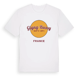 Gigny-Bussy cirkel t-shirt – ekologisk bomull t-shirt från Pinshirt