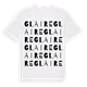 Glaire ordlek t-shirt