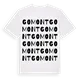 Gomont ordlek t-shirt