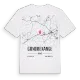 Gondrexange karta t-shirt