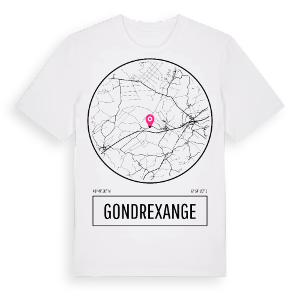Gondrexange t-shirt – ekologisk bomull t-shirt från Pinshirt