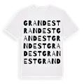 Grand Est ordlek t-shirt