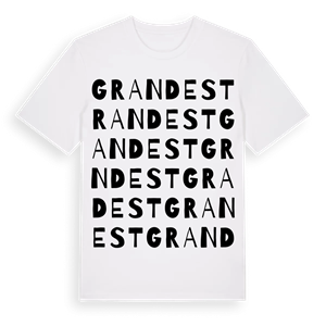 Grand Est ordlek t-shirt – ekologisk bomull t-shirt från Pinshirt