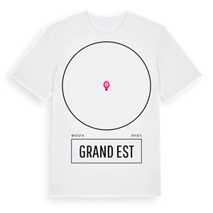Grand Est t-shirt – ekologisk bomull t-shirt från Pinshirt