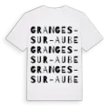 Granges-sur-Aube ordlek t-shirt