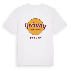 Gréning cirkel t-shirt – ekologisk bomull t-shirt från Pinshirt