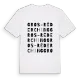 Gros-Réderching ordlek t-shirt