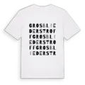 Grosbliederstroff ordlek t-shirt