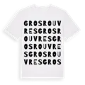 Grosrouvres ordlek t-shirt