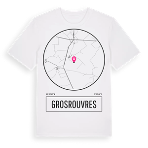 Grosrouvres t-shirt – ekologisk bomull t-shirt från Pinshirt