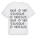 Gué-d'Hossus ordlek t-shirt