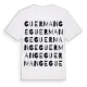 Guermange ordlek t-shirt