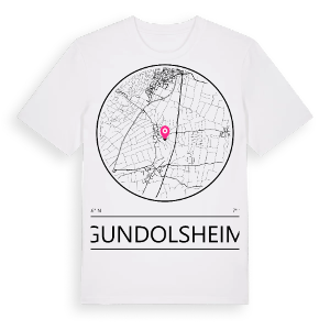Gundolsheim t-shirt – ekologisk bomull t-shirt från Pinshirt