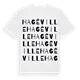 Hagéville ordlek t-shirt