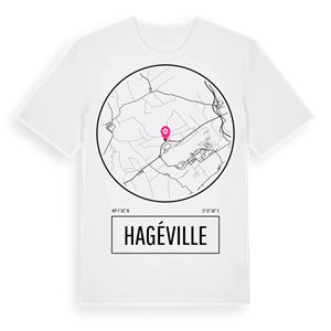 Hagéville t-shirt – ekologisk bomull t-shirt från Pinshirt