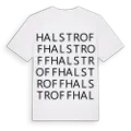 Halstroff ordlek t-shirt
