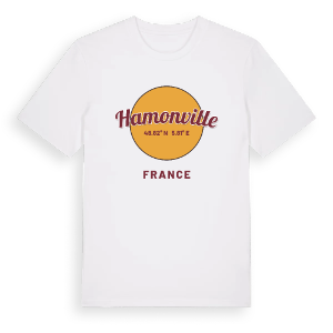 Hamonville cirkel t-shirt – ekologisk bomull t-shirt från Pinshirt