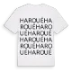 Haroué ordlek t-shirt