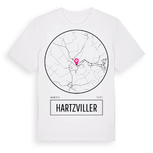 Hartzviller t-shirt – ekologisk bomull t-shirt från Pinshirt