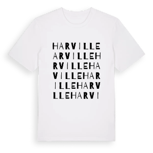 Harville ordlek t-shirt – ekologisk bomull t-shirt från Pinshirt