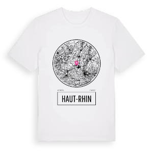 Haut-Rhin t-shirt – ekologisk bomull t-shirt från Pinshirt