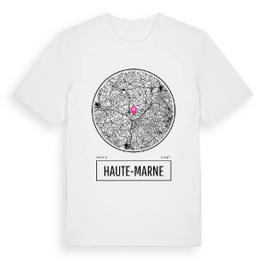 Haute-Marne t-shirt – ekologisk bomull t-shirt från Pinshirt