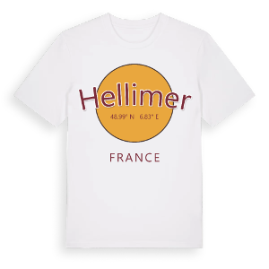 Hellimer cirkel t-shirt – ekologisk bomull t-shirt från Pinshirt