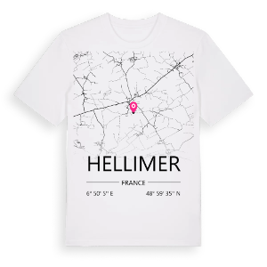 Hellimer karta t-shirt – ekologisk bomull t-shirt från Pinshirt