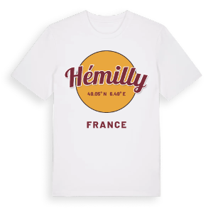 Hémilly cirkel t-shirt – ekologisk bomull t-shirt från Pinshirt