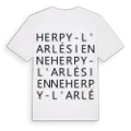 Herpy-l'Arlésienne ordlek t-shirt