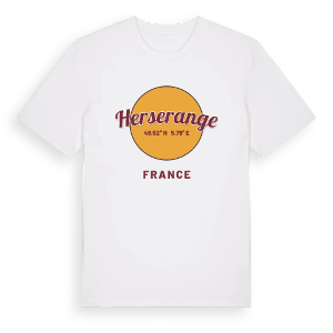 Herserange cirkel t-shirt – ekologisk bomull t-shirt från Pinshirt