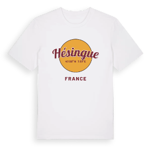 Hésingue cirkel t-shirt – ekologisk bomull t-shirt från Pinshirt
