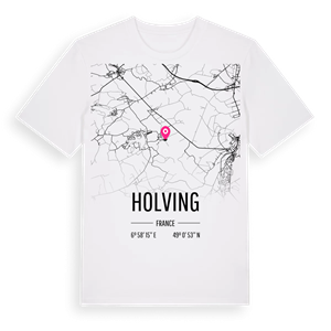 Holving karta t-shirt – ekologisk bomull t-shirt från Pinshirt