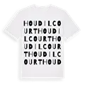 Houdilcourt ordlek t-shirt