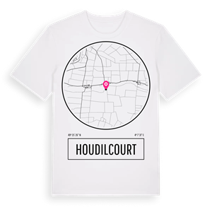 Houdilcourt t-shirt – ekologisk bomull t-shirt från Pinshirt