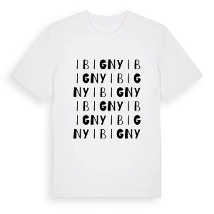Ibigny ordlek t-shirt – ekologisk bomull t-shirt från Pinshirt