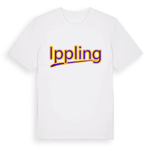 Ippling baseball t-shirt – ekologisk bomull t-shirt från Pinshirt
