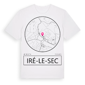 Iré-le-Sec t-shirt – ekologisk bomull t-shirt från Pinshirt