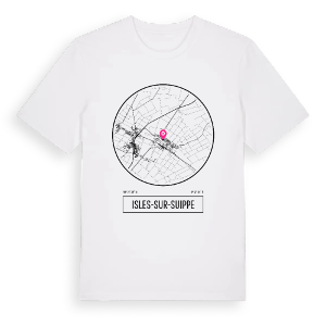 Isles-sur-Suippe t-shirt – ekologisk bomull t-shirt från Pinshirt