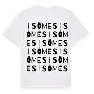 Isômes ordlek t-shirt – ekologisk bomull t-shirt från Pinshirt