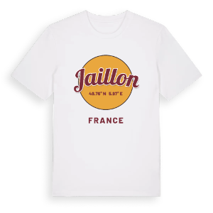 Jaillon cirkel t-shirt – ekologisk bomull t-shirt från Pinshirt