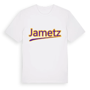 Jametz baseball t-shirt – ekologisk bomull t-shirt från Pinshirt