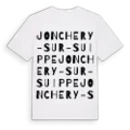 Jonchery-sur-Suippe ordlek t-shirt