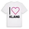 Jag älskar Klang t-shirt stort tryck