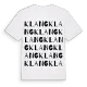 Klang ordlek t-shirt