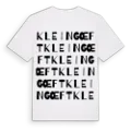 Kleingœft ordlek t-shirt