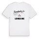 Någon i Kuntzig älskar mig t-shirt