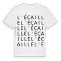 L'Écaille ordlek t-shirt