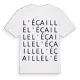 L'Écaille ordlek t-shirt